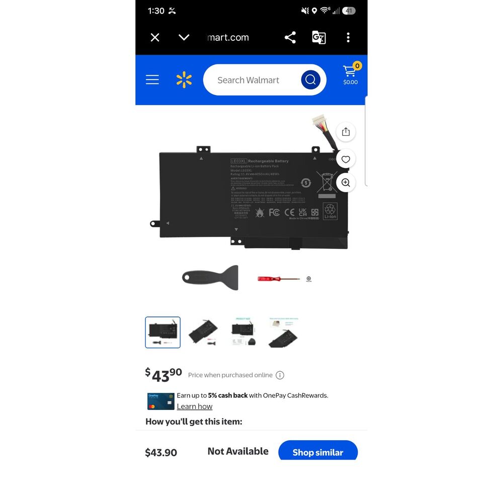 Laptop Battery